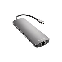 Sharkoon Sharkoon USB 3.0 Type C Combo Adapter - dockningsstation - USB-C - HDMI - 10Mb LAN