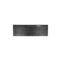 DeLOCK Delock Silent - tangentbord - QWERTZ - tysk - svart Inmatningsenhet