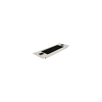 DeLOCK Delock cable management strip - 2U - 10"