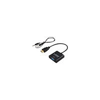 SAVIO SAVIO CL-23/B - videokort - HDMI/VGA/ljud - 50 cm