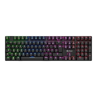 Sharkoon Sharkoon PureWriter RGB - tangentbord - fransk - svart Inmatningsenhet