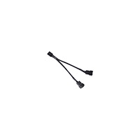 Silverstone Technology SilverStone CPF01 - strömdelare för fläkt - 4-stifts PWM till 4-stifts PWM - 10 cm