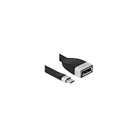 DeLOCK Delock - videokort - 24 pin USB-C till DisplayPort - 13.5 cm