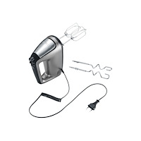 SEVERIN Elektrogeräte GmbH SEVERIN HM 3832 - handmixer - gray metallic/black/stainless steel