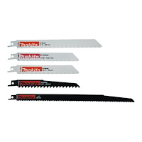 Makita Makita saber saw blade set - för trä, mild steel - 5 delar