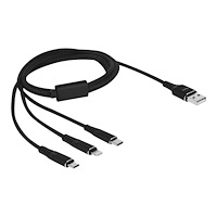 DeLOCK Delock Lightning-kabel, endast laddning - 1 m