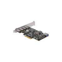 DeLOCK Delock - USB-adapter - PCIe 3.0 x4 - USB-C 3.2 Gen 2 x 4 + USB 3.2 Gen 2 (intern) x 1