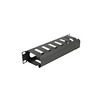 DeLOCK Delock rack cable management routing panel - 1U - 10" - with opening