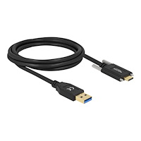 DeLOCK Delock - USB typ C-kabel - 24 pin USB-C till 24 pin USB-C - 2 m