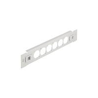 DeLOCK Delock kopplingspanel (tom) - 1U - 10" - D-typ