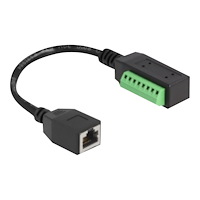 DeLOCK Delock nätverkskort - 21.5 cm - svart