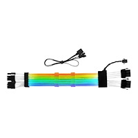 Sharkoon Sharkoon XTend 16 - förlängningskabel för ström - 8-stifts PCIe-ström till 8-stifts PCIe-ström - 30 cm