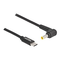 DeLOCK Delock - strömkabel - 24 pin USB-C till DC-jack 5,5 x 3,0 mm - 1.5 m
