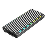 Gembird Gembird EE2280-U3C-03 - förvaringslåda - M.2 Card (PCIe NVMe & SATA) - USB 3.1 (Gen 2)