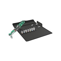 WERA WERK Wera A 1 Set 1 - ratcheting torque wrench with socket set - 10 delar