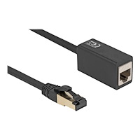 DeLOCK Delock nätverksförlängningskabel - 2 m - svart