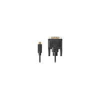 LANBERG Lanberg - videoadapterkabel - 24 pin USB-C till DVI-D - 1.8 m