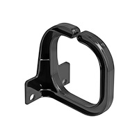 DeLOCK Delock - rackkabelhanteringsring - 83 x 60 mm, with mounting plate