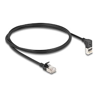 DeLOCK Delock nätverkskabel - 1 m - svart