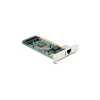DeLOCK Delock - nätverksadapter - PCI - 10/100/1000Base-T(X) x 1