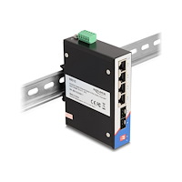 DeLOCK Delock - switch - 4 portar