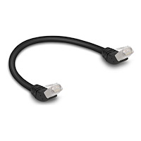 DeLOCK Delock patch-kabel - 25 cm - svart