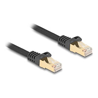 DeLOCK Delock patch-kabel - 10 m - svart