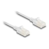 DeLOCK Delock nätverkskabel - 1 m - vit