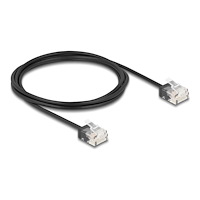 DeLOCK Delock patch-kabel - 2 m - svart