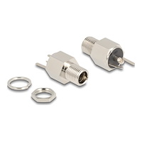 DeLOCK Delock - elkontakt - DC-uttag 5,5 mm x 12 mm (ID: 2,5 mm)