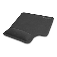 DeLOCK Delock mustablett med handledskudde - ergonomisk, gelhandledsstöd, vänsterhänt
