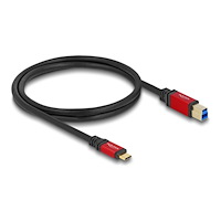 DeLOCK Delock - USB typ C-kabel - 24 pin USB-C till USB Type B - 1 m