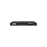 Qoltec Qoltec - video/audiosplitter - aktiv, hög stabilitet - 4 portar