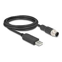 DeLOCK Delock - USB / seriell kabel - USB till 8-stifts M12 - 1.8 m