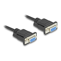 DeLOCK Delock seriell RS-232-kabel - 50 cm - svart