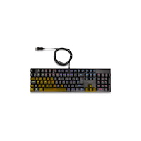 DeLOCK Delock - tangentbord - mekanisk gaming, trådad 1,6 m, RGB-belysning - QWERTZ - tysk - svart Inmatningsenhet