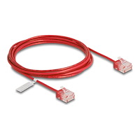 DeLOCK Delock patch-kabel - 2 m - röd