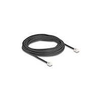 DeLOCK Delock telefonkabel - 5 m - svart