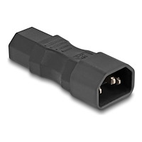 DeLOCK Delock - strömadapter - IEC 60320 C14 till power IEC 60320 C13