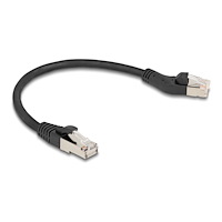 DeLOCK Delock patch-kabel - 25 cm - svart