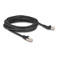 DeLOCK Delock patch-kabel - 5 m - svart