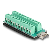 DeLOCK Delock - USB-adapter - 20 pin USB Typ E till 20-pin terminalblock