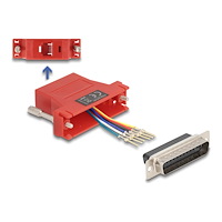 DeLOCK Delock Assembly Kit - seriell adapter - röd