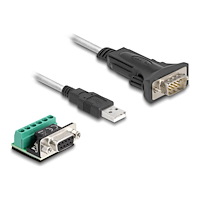 DeLOCK Delock - USB-/seriell kabelsats - USB till DB-9 - 50 cm