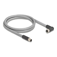 DeLOCK Delock - sensorkabel - 5-stifts M12 till 5-stifts M12 - 1 m