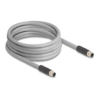 DeLOCK Delock - sensorkabel - 5-stifts M12 till 5-stifts M12 - 2 m
