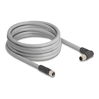 DeLOCK Delock - sensorkabel - 5-stifts M12 till 5-stifts M12 - 5 m