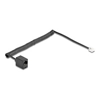 DeLOCK Delock telefonkabel - 2 m - svart