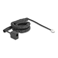 DeLOCK Delock telefonförlängningskabel - 5 m - svart