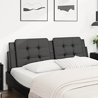 vidaXL Dyna till huvudgavel svart 152 cm konstläder